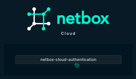 netbox console auth button